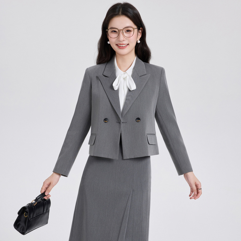 Women Formal Wear Shirt And Pant - Kadınlar için takım elbise seti etek