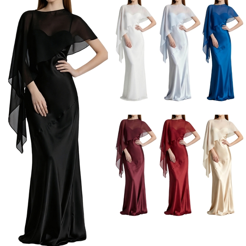 Women'S Formal Wear For A Wedding Guest - R7UF Resmi Omuz Örtüsü Şifon Şal