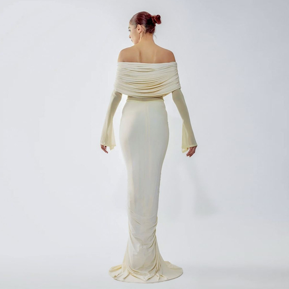 Bej Kadın Abiye Elbisesi Seksi - Women'S Formal Wear For A Wedding Guest incelemesi ve fiyatı