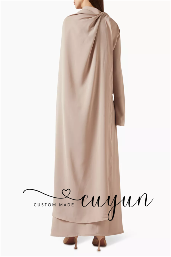 CUYUN Özel Tasarım Haki Renk T - Women'S Formal Wear For A Wedding Guest incelemesi ve fiyatı