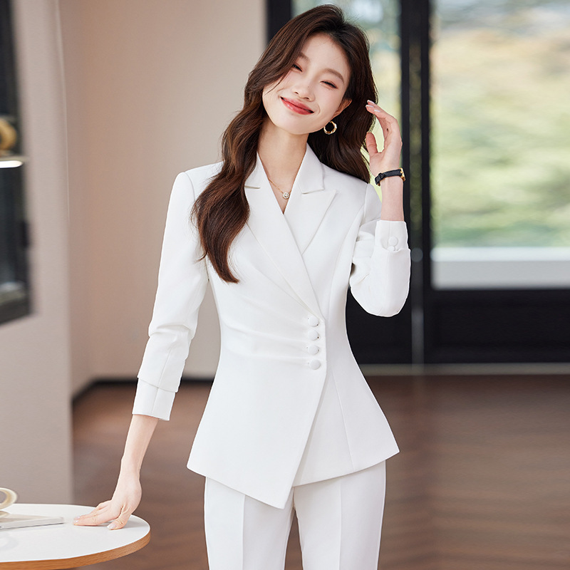 Beyaz kadın iş elbisesi, ilkba - Women Formal Wear Shirt And Pant incelemesi ve fiyatı