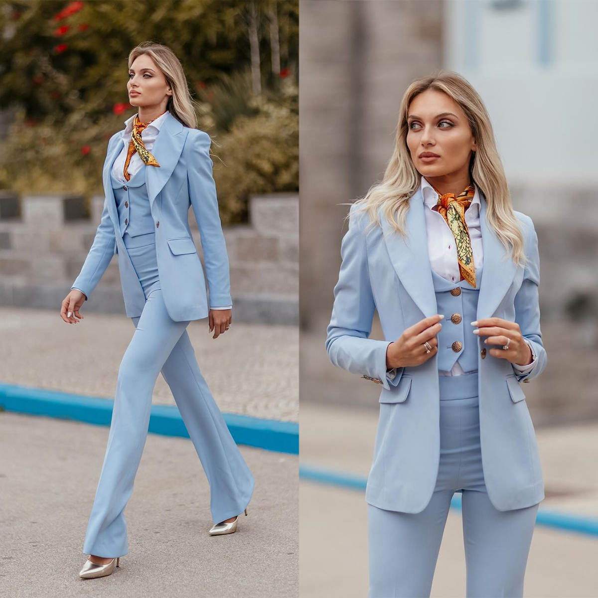 Kadın Resmi Takım Elbise Gök M - Women'S Formal Jackets To Wear With Dresses incelemesi ve fiyatı