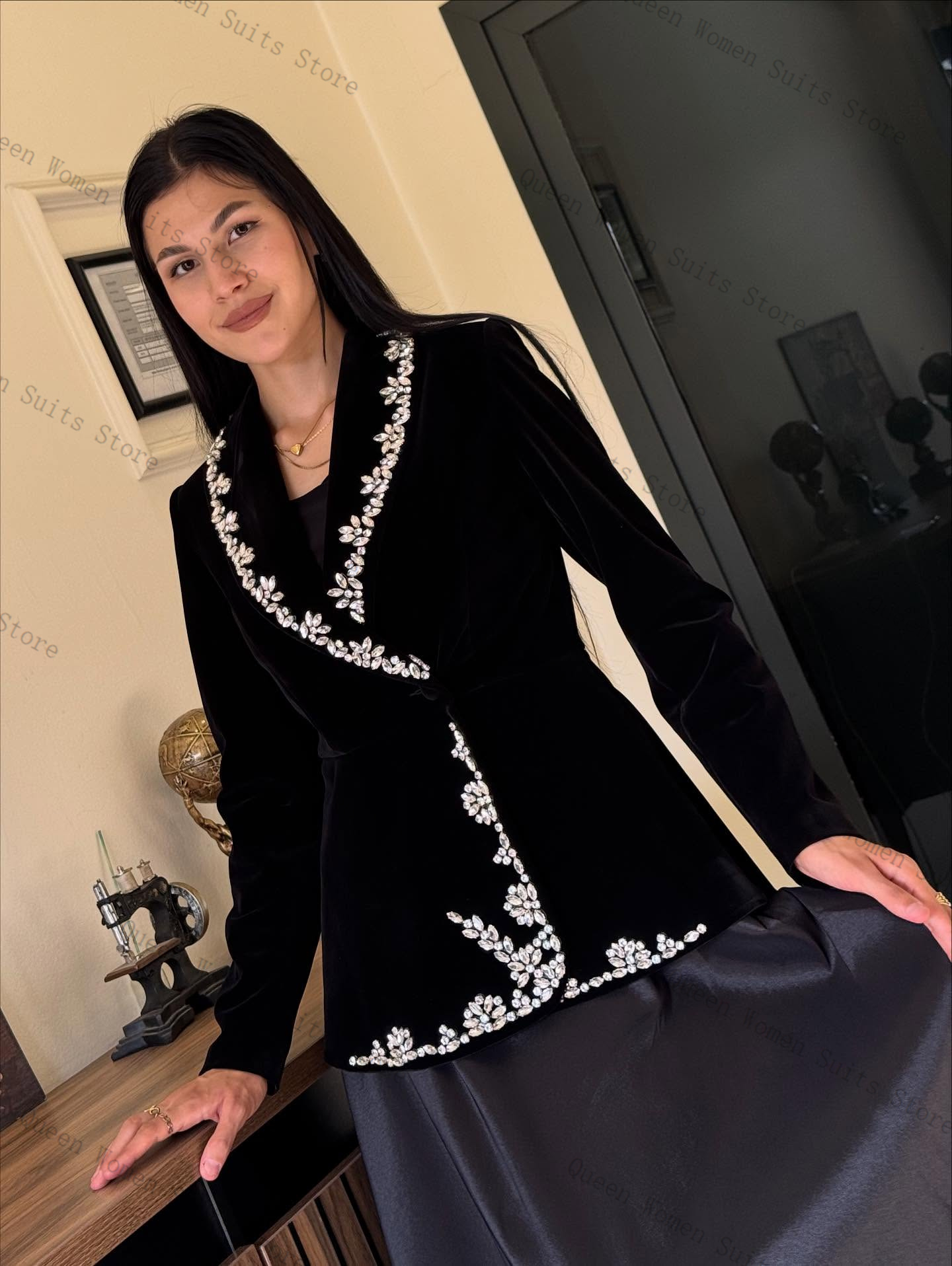 Kadife Kadın Takım Elbise Etek - Women'S Formal Jackets To Wear With Dresses incelemesi ve fiyatı