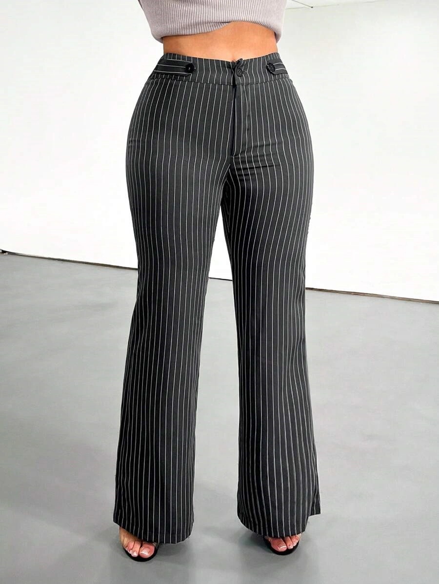 Kadınlar için Çizgili Pantolon - Women Formal Wear Trousers incelemesi ve fiyatı
