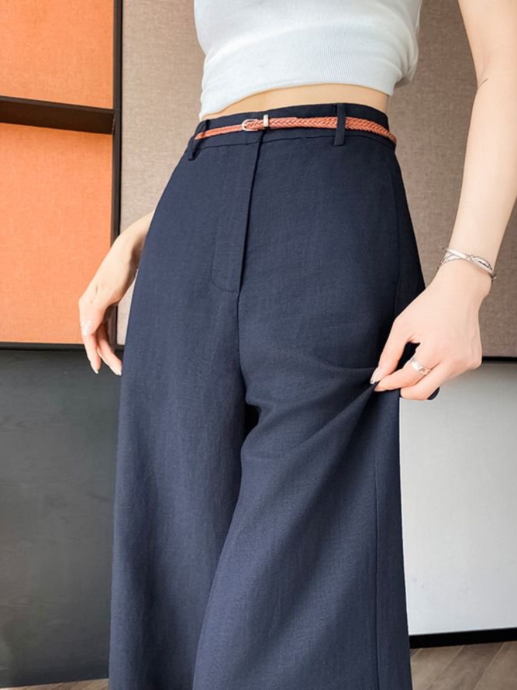 Yüksek Bel Dar Kesim Keten Pam - Tailored Trouser Wide incelemesi ve fiyatı