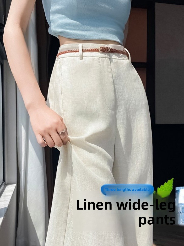 Yüksek Bel Dar Kesim Keten Pam - Tailored Trouser Wide incelemesi ve fiyatı
