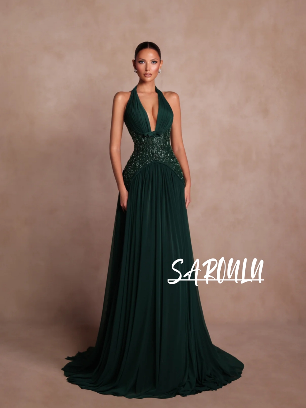 Artı Boyutu Yeşil A Line Abiye - Women'S Formal Wear Plus Size incelemesi ve fiyatı