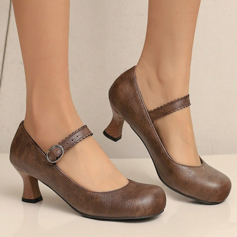 Kadın Retro Mary Jane Pompalar - Formal Women Daily Wear Shoes incelemesi ve fiyatı