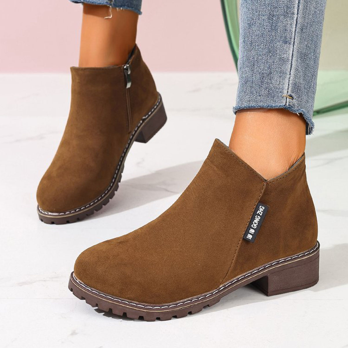 Kadın Sonbahar Kış yarım çizme - Women Formal Wear With Shoes incelemesi ve fiyatı