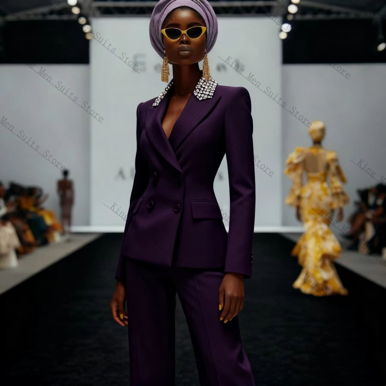 Lüks Kristaller Kadın Takım El - Women'S Formal Wear For A Wedding Guest incelemesi ve fiyatı
