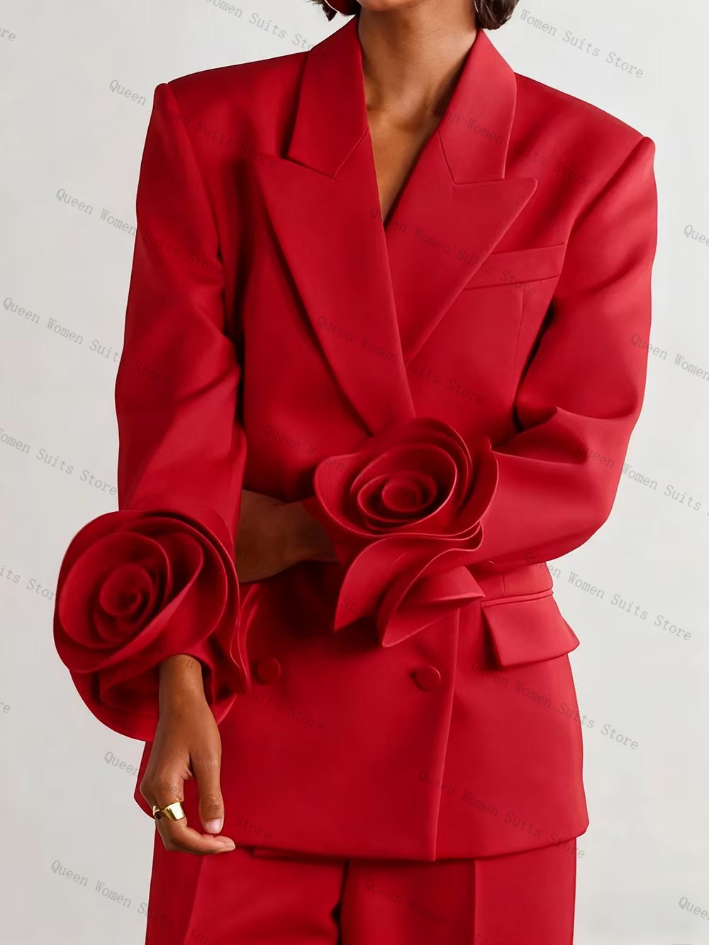 Lüks Kırmızı Kadın Takım Elbis - Women'S Formal Wear For A Wedding Guest incelemesi ve fiyatı