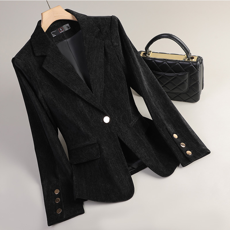 Sarı Altın Kadife Blazer Kadın - Women Formal Wear Blazers incelemesi ve fiyatı