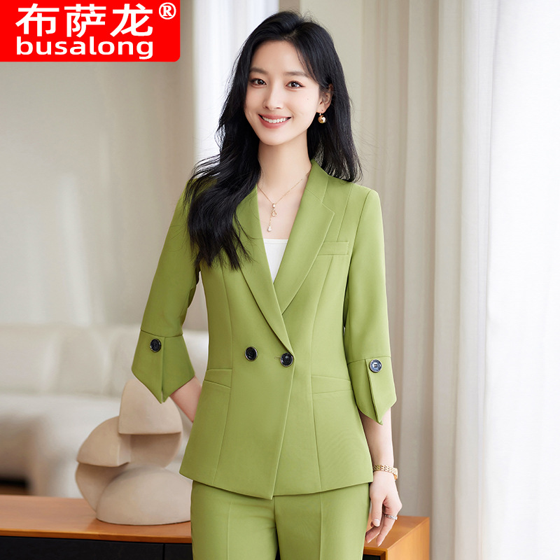 İlkbahar Yaz Yeni Sarı Takım E - Women Formal Wear Blazers incelemesi ve fiyatı