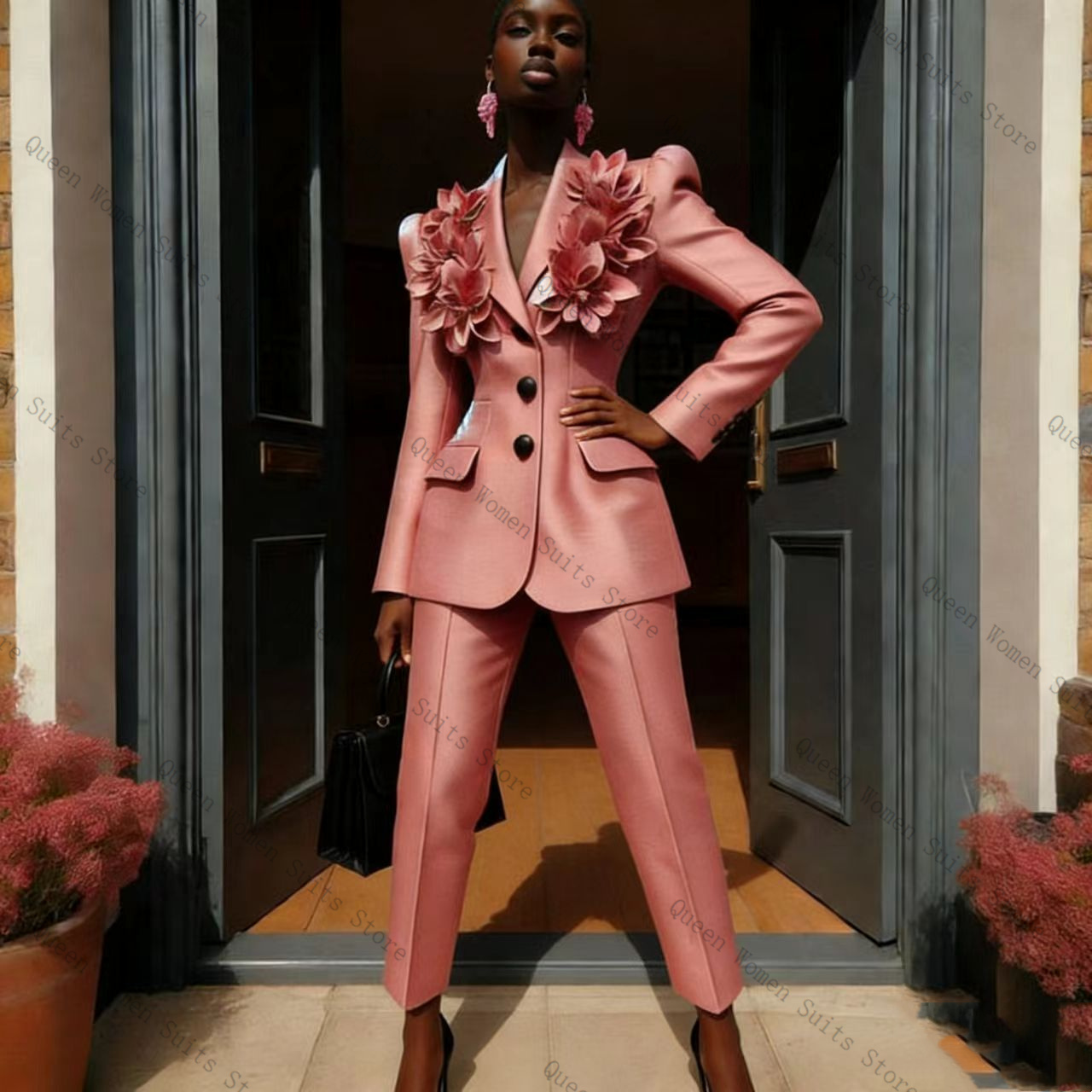 Pembe Kadın Takım Elbise Panto - Women Formal Wear Trousers incelemesi ve fiyatı
