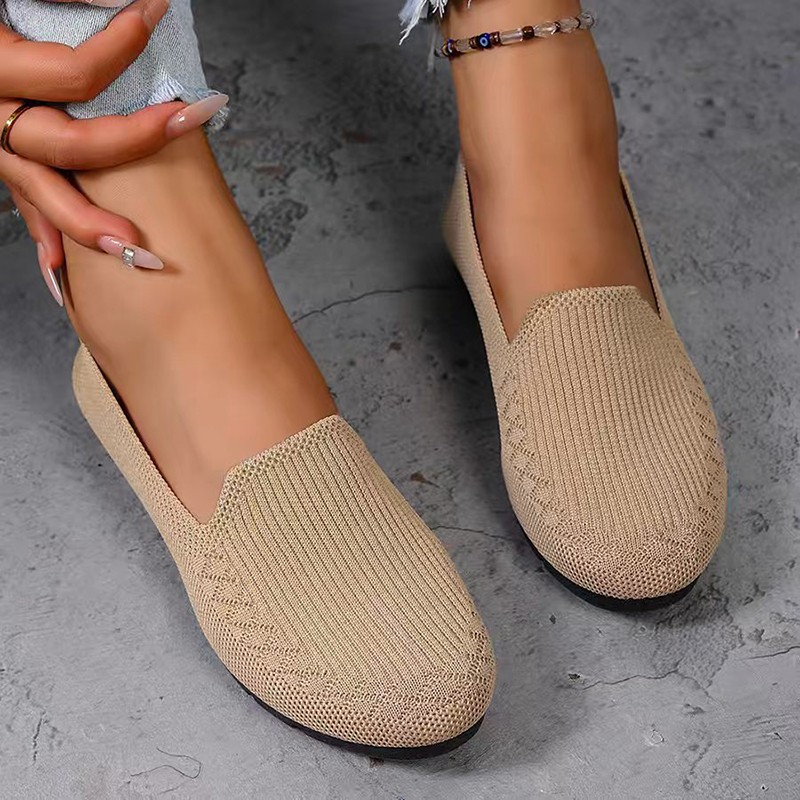 Kadın Örgü Loafer'lar Hafif Ka - Formal Women Daily Wear Shoes incelemesi ve fiyatı